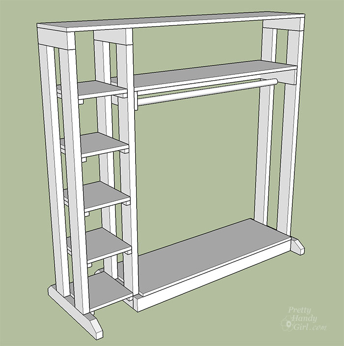 Plans to Build a School Lost & Found Center | Pretty Handy Girl