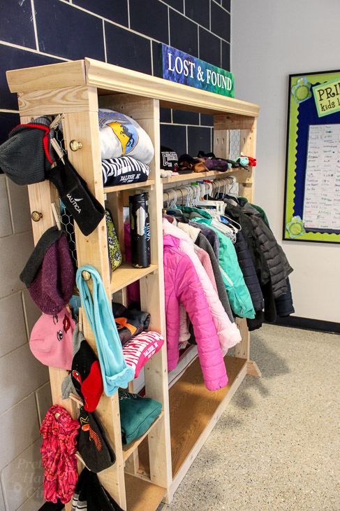 Plans to Build a School Lost & Found Center | Pretty Handy Girl