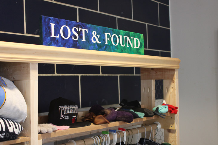 Plans to Build a School Lost & Found Center | Pretty Handy Girl