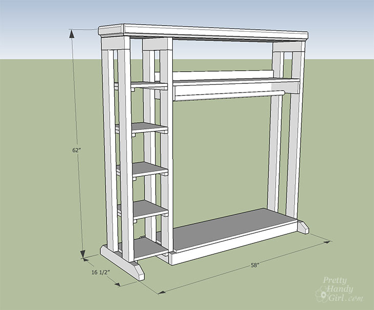 Plans to Build a School Lost & Found Center | Pretty Handy Girl