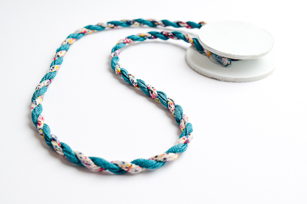 Click the two halves of the curtain tie backs together and test it out.