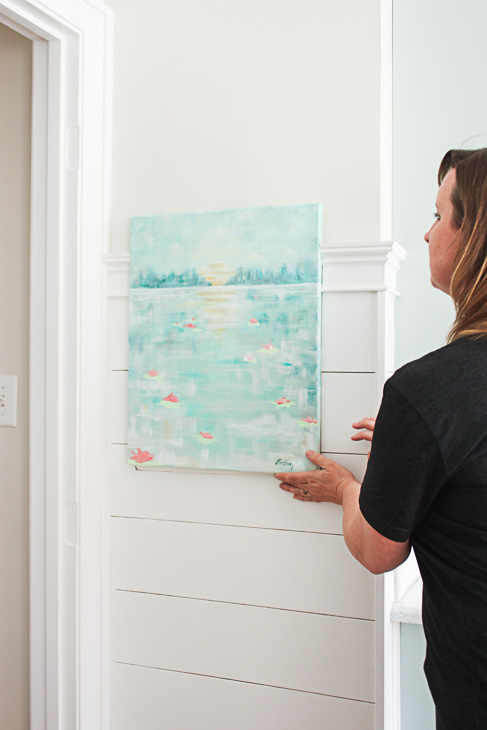 How to Paint an Abstract Water Lilies Painting | Pretty Handy Girl