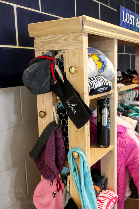 Plans to Build a School Lost & Found Center | Pretty Handy Girl