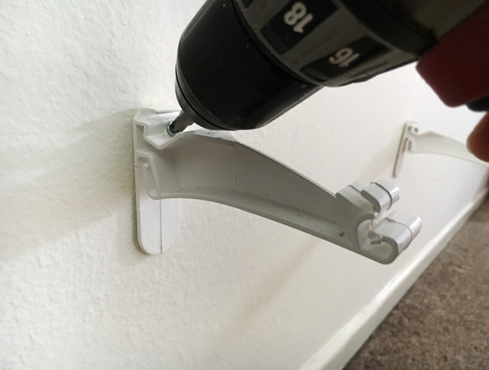 How to install rain gutter bookshelves