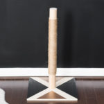 Modern DIY Cat Scratcher Post