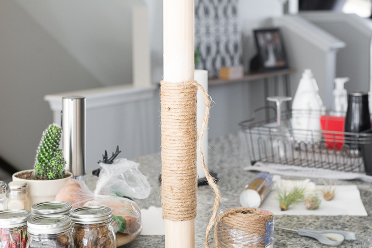 Modern DIY Cat Scratcher Post