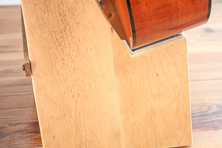 DIY Folding Guitar Stand | Pretty Handy Girl