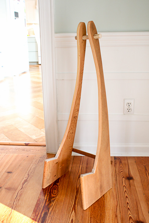 DIY Folding Guitar Stand | Pretty Handy Girl