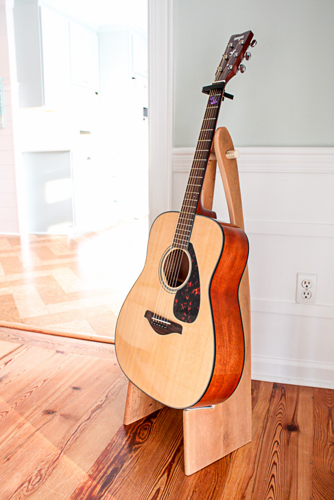 DIY Folding Guitar Stand | Pretty Handy Girl
