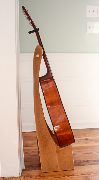 DIY Folding Guitar Stand | Pretty Handy Girl