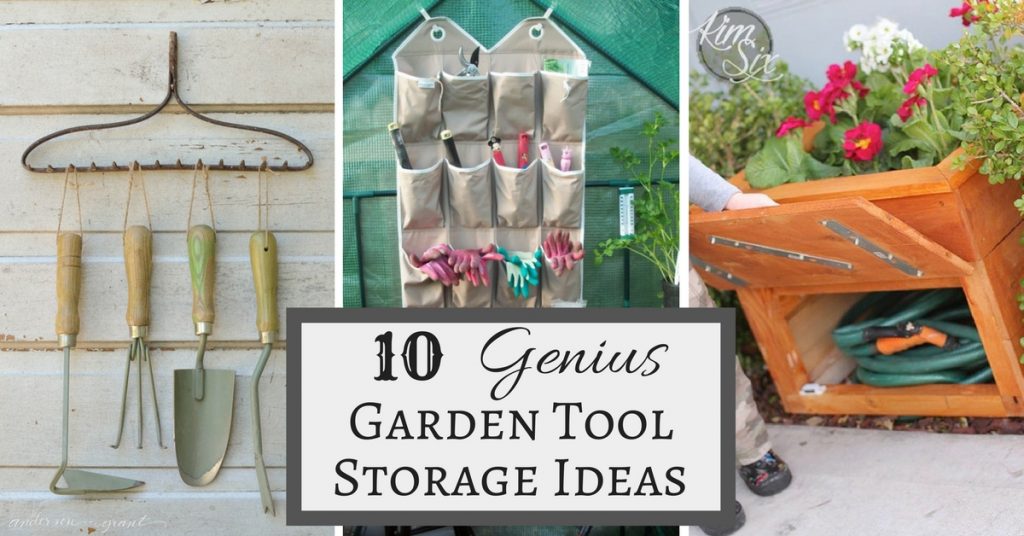 Get organized with these 10 genius garden tool storage ideas!