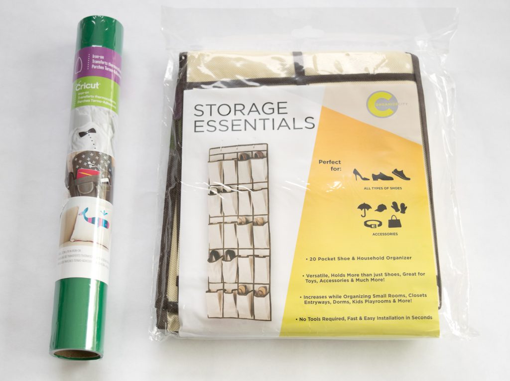 These are all the supplies you'll need to make a hanging garden tool organizer!