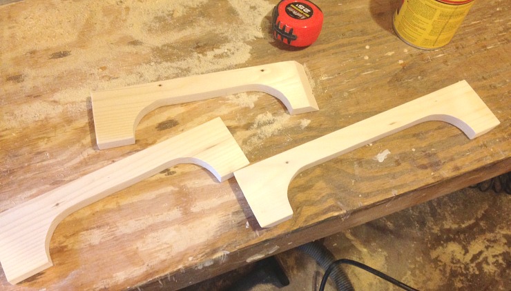 Add decorative design to the legs