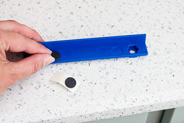Installing Cabinet Handles the Easy Way | Pretty Handy Girl