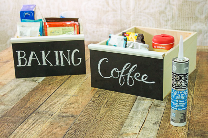 Make Your Own Chalkboard Front Drawers | Organized Pantry | Pretty Handy Girl