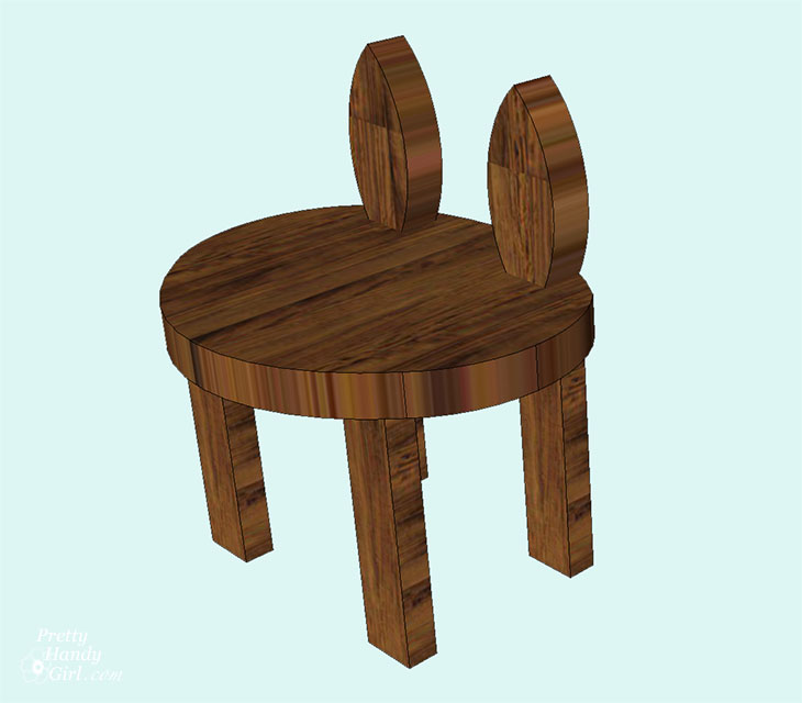 Cute DIY Animal Toddler Stools | Pretty Handy Girl
