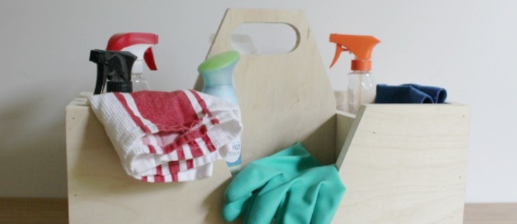 How to build an easy scrap wood multiuse caddy