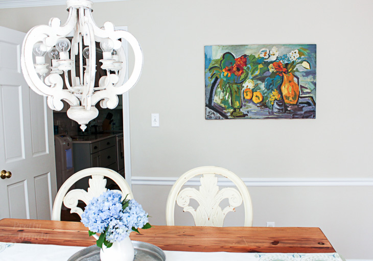 How to Quickly and Easily Frame Canvas Art | Pretty Handy Girl