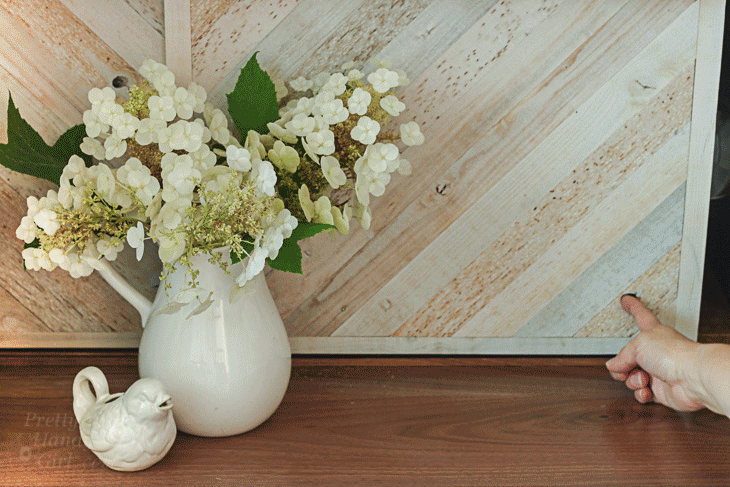 Hidden Wine Storage at Back of Countertop | Pretty Handy Girl