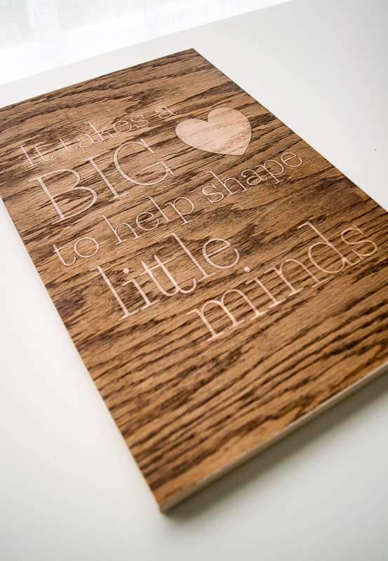 This teacher sign is the perfect end-of-year gift!