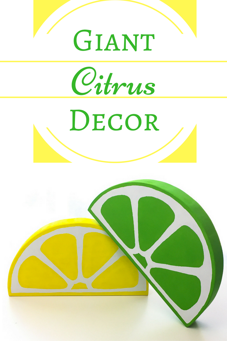 Decorate for summer with these fun citrus slices!