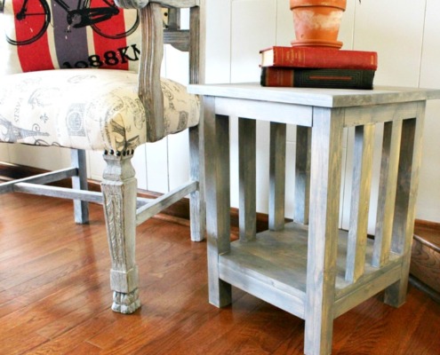 How to Build a Simple Mission Style End Table