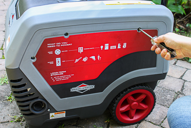 How to Safely Use and Store a Generator | Pretty Handy Girl