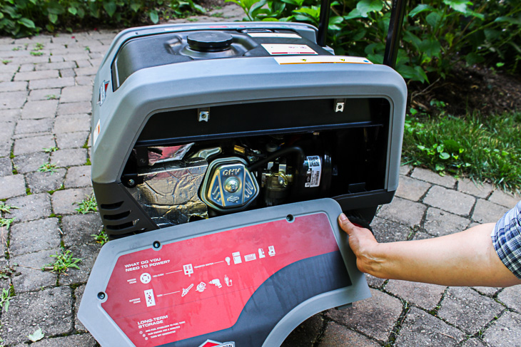 How to Safely Use and Store a Generator | Pretty Handy Girl