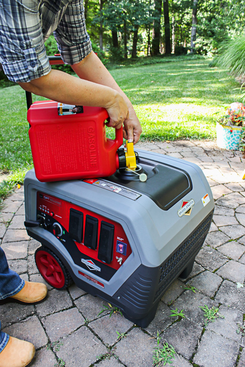 How to Safely Use and Store a Generator | Pretty Handy Girl