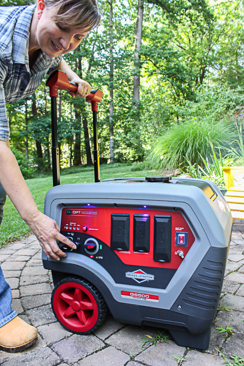 How to Safely Use and Store a Generator | Pretty Handy Girl