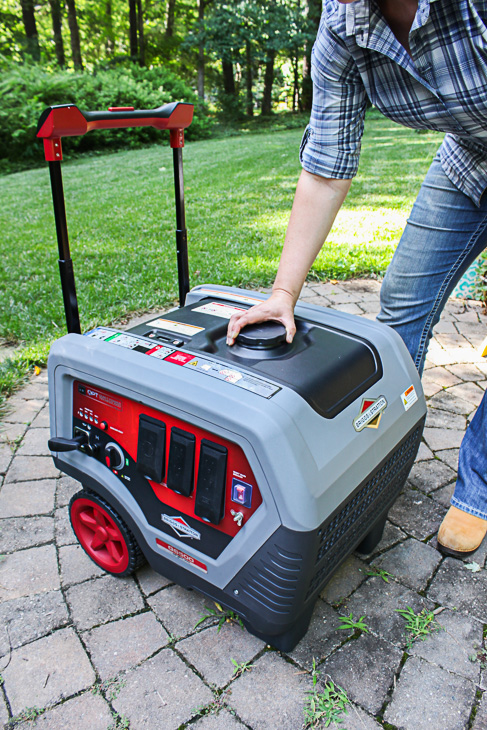 How to Safely Use and Store a Generator | Pretty Handy Girl