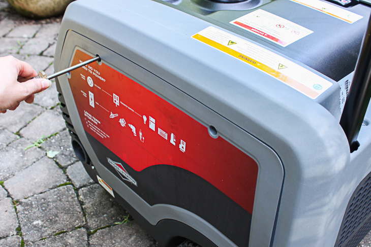 How to Safely Use and Store a Generator | Pretty Handy Girl