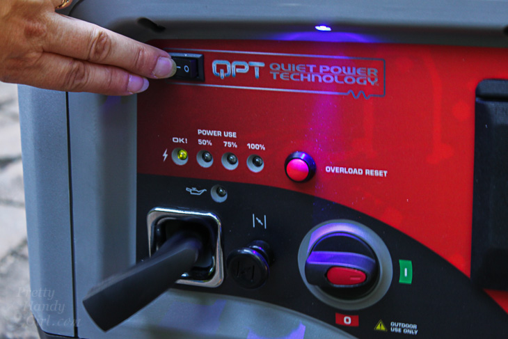 How to Safely Use and Store a Generator | Pretty Handy Girl