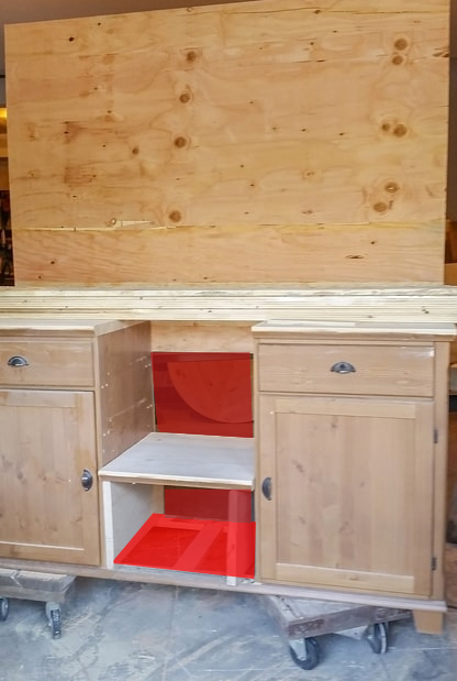 DIY Mobile Mudroom Tutorial