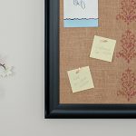 DIY Burlap Bulletin Board