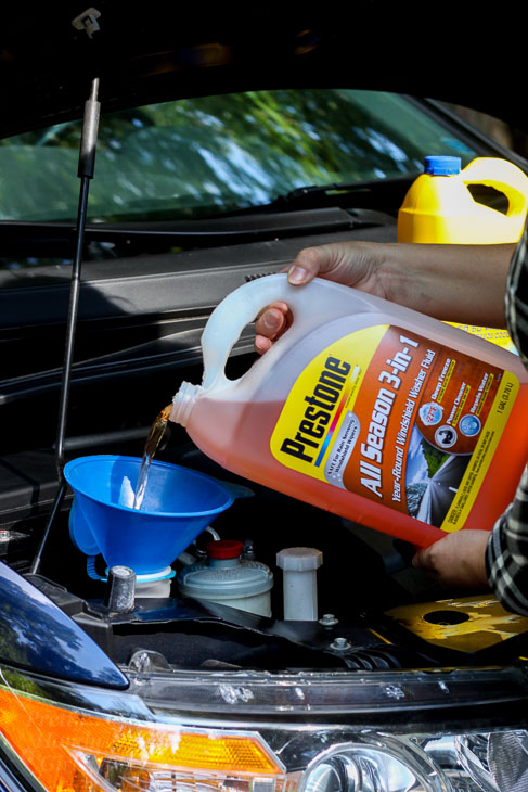 Add Windshield Wiper Fluid