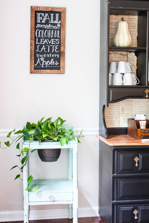 Fall chalkboard art sign