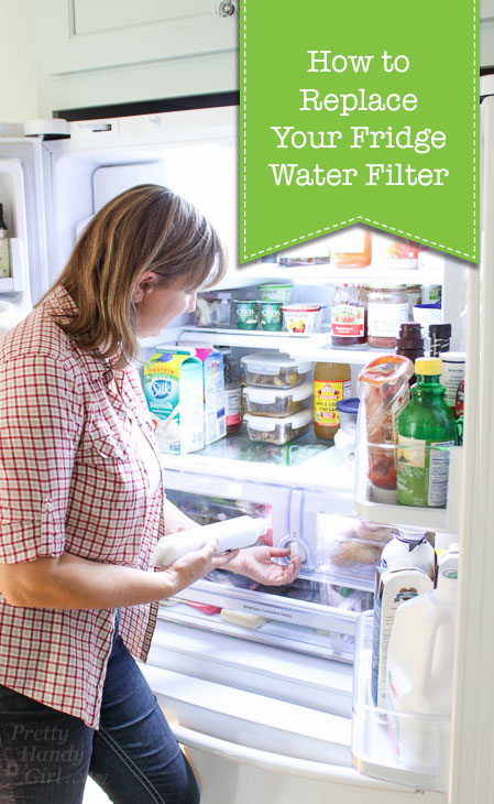 how to replace refrigerator water filters