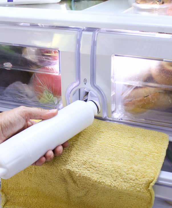 Remove old water filter