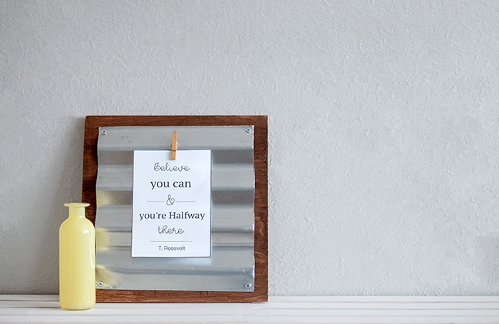 How to make a custom industrial display frame