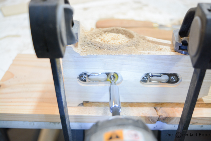diy corbel curtain rod hangers