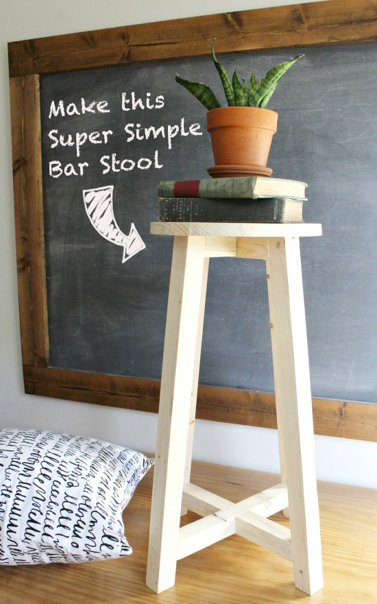 How to Make a Super Simple Bar Stool