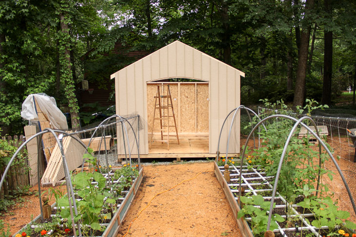 How I Built this Adorable Garden Shed