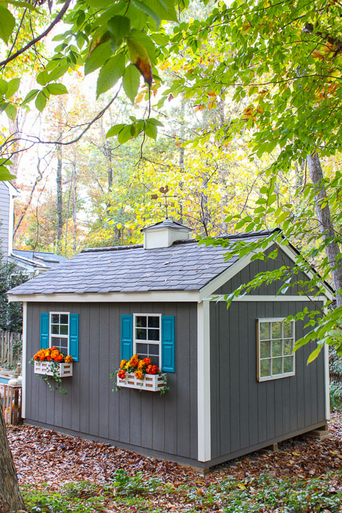 How to Build this Cute Garden Shed