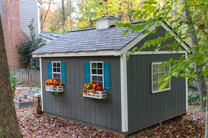 How to Build this Cute Garden Shed