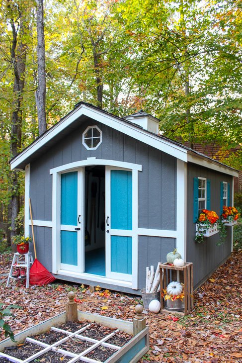 How I Built this Adorable Garden Shed