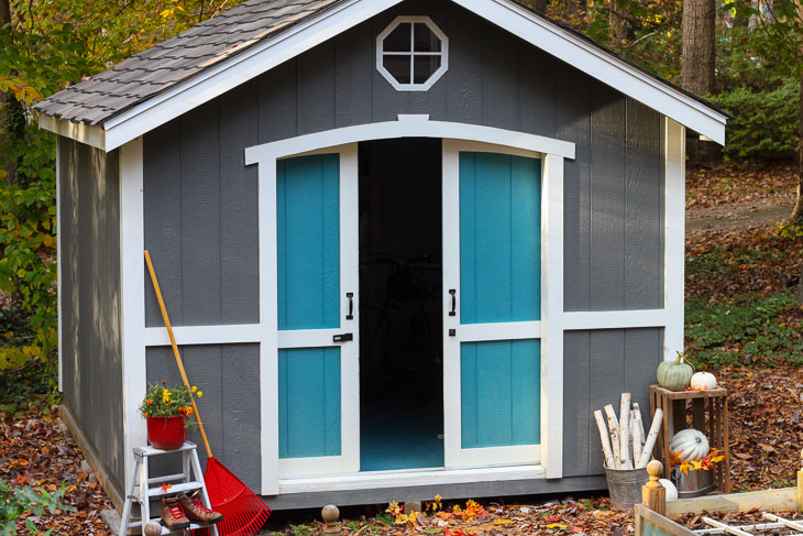 How to Build this Cute Garden Shed