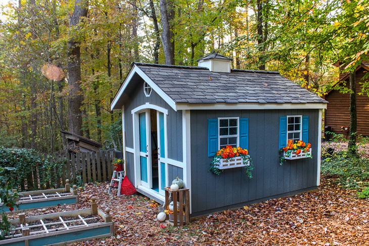 How to Build this Cute Garden Shed