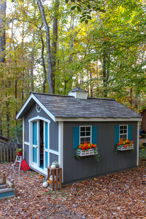 How I Built this Adorable Garden Shed