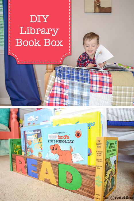 DIY Library Book Box